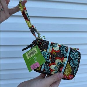 Vibrant Multicolor Wristlet